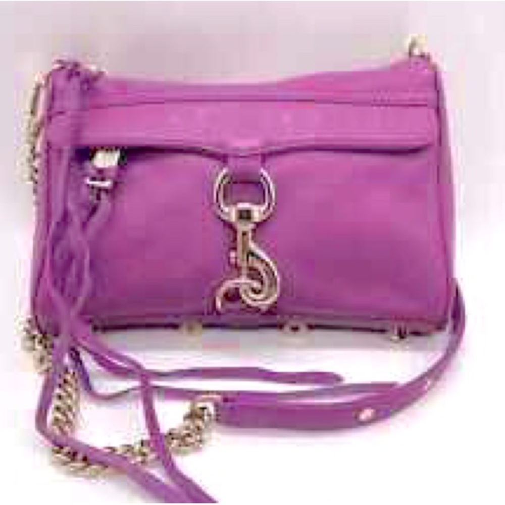 REBECCA MINKOFF Fuschia Leather purse - Picture 3 of 5